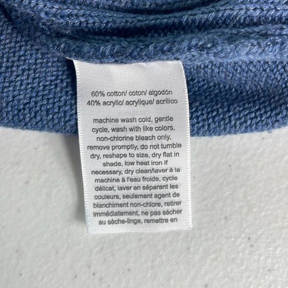 TOMMY JEANS
Women's V-Neck Cable-Knit Sweater Sz XL - Picture 9 of 10